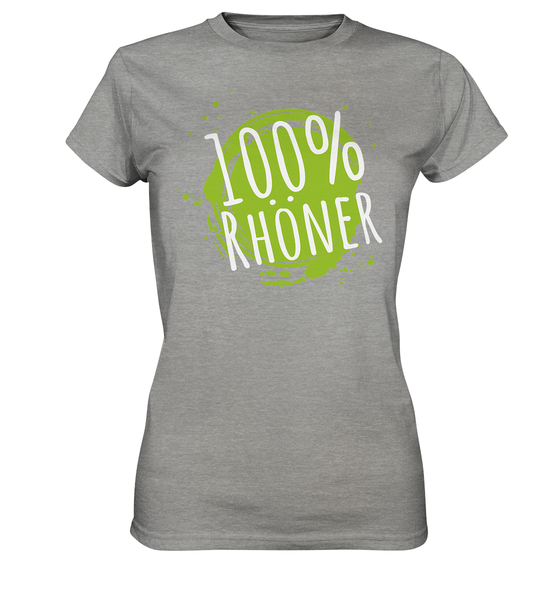 100% RHÖNER - Ladies Premium Shirt